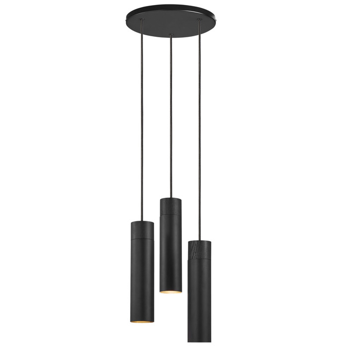 Nordlux Tilo 3-spotpendel sort